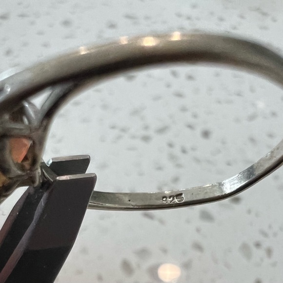 Heart shape 925 ring . - Picture 8 of 8